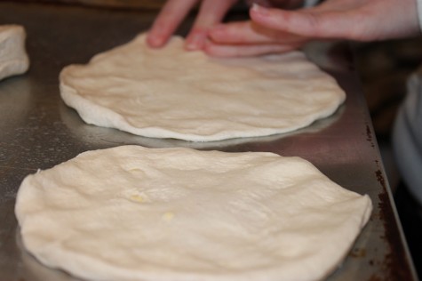 flatten pillsbury grands in to rounds