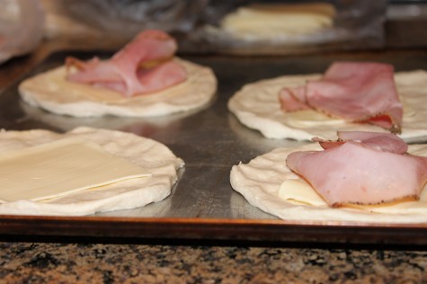 top pillsbury grands with ham and cheese