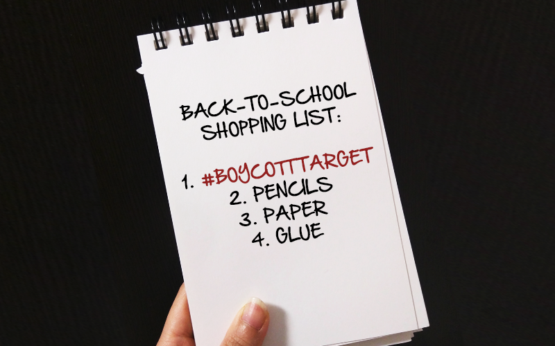 Avoid Target: Do your back-to-school shopping elsewhere