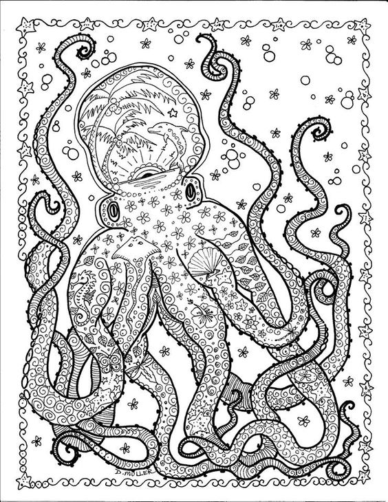 Image result for complex coloring pages