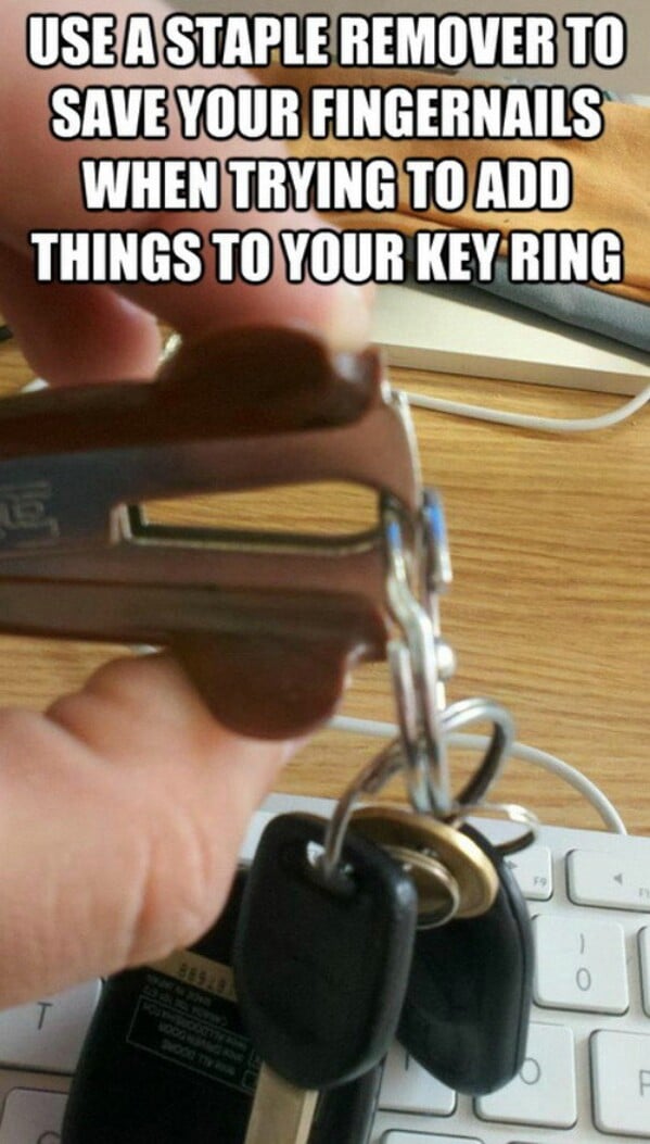 Staple keys