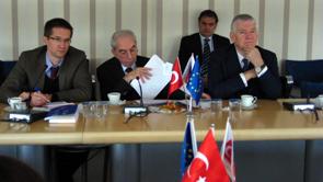 Gerald Knaus, Giuliano Amato, and Otto Schily at the TEPAV event. Photo: TEPAV