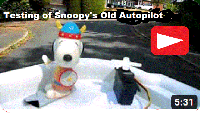 Testing old Snoopy Robot Boat Autopilot