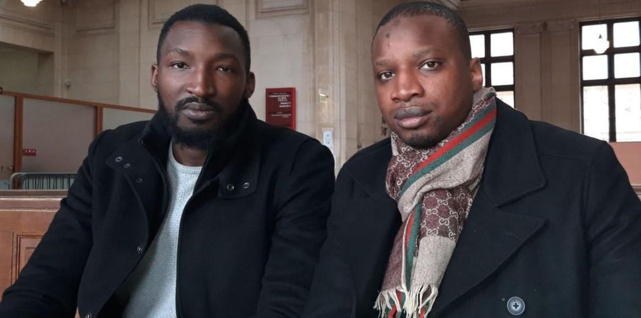 Makan (à gauche) et Mohamed Kébé, fils de Fatouma, ont raconté lors du procès le bouleversement causé par la blessure de leur mère puis son décès. LP/N.R 