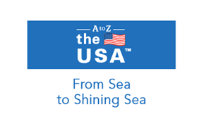 A to Z the USA. From sea to shining sea