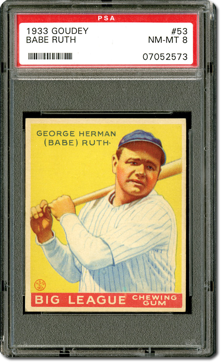Image result for valuable babe ruth baseball cards