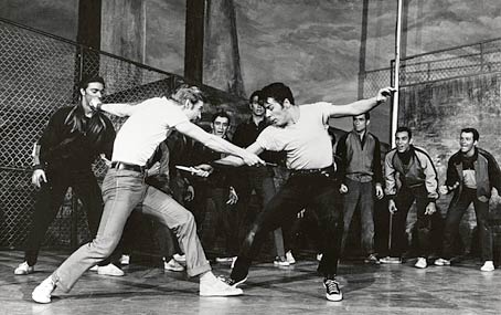 Image result for the musical west side story hit broadway in 1957