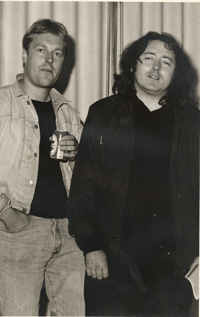 Eamonn McCormack and Rory Gallagher