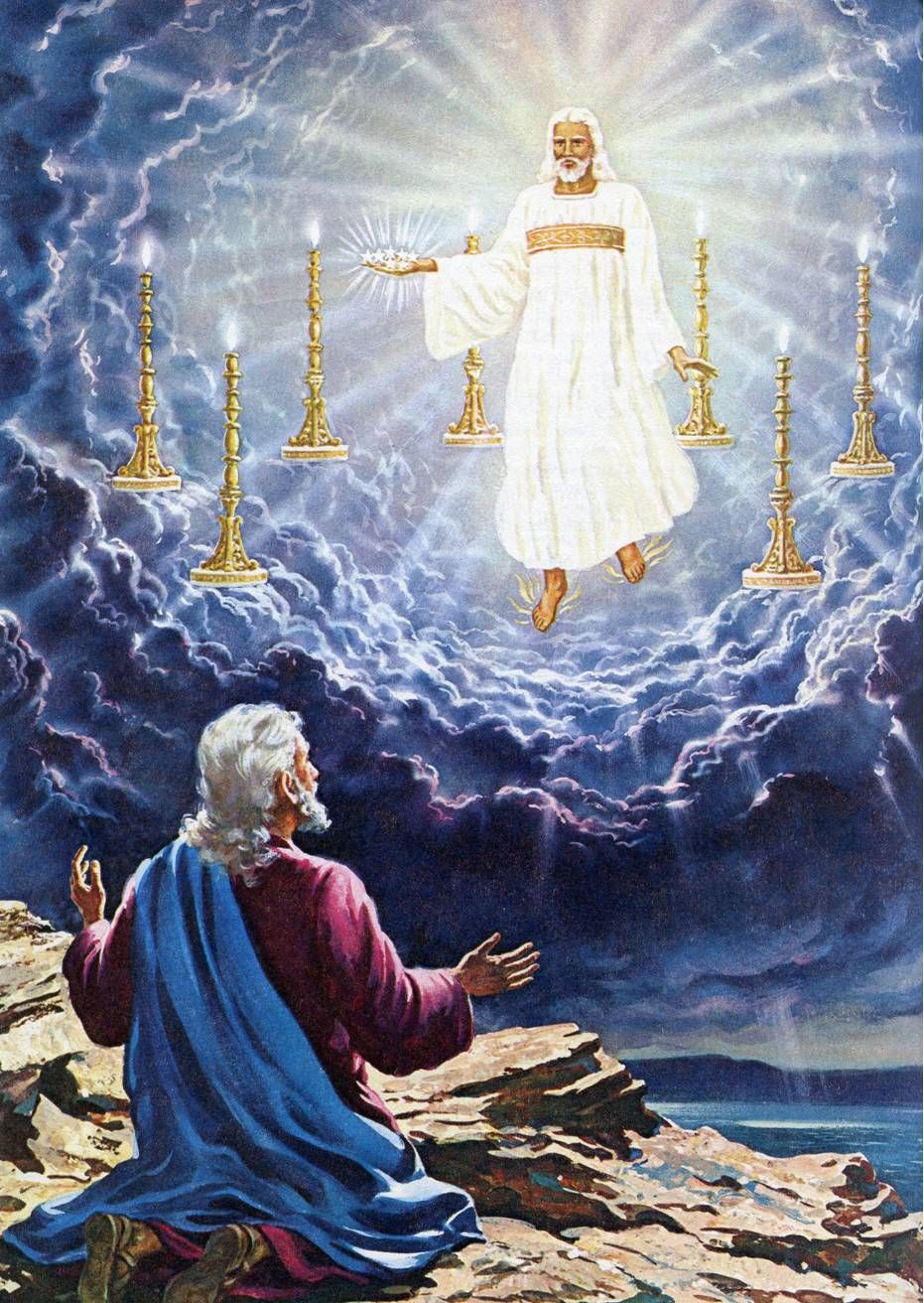 The Things Past (Rev 1:9-20) | Pictures of jesus christ, Bible pictures, Jesus pictures