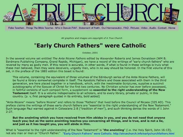 http://atruechurch.info/earlychurchfathers.html http://atruechurch.info/earlychurchfathers.html