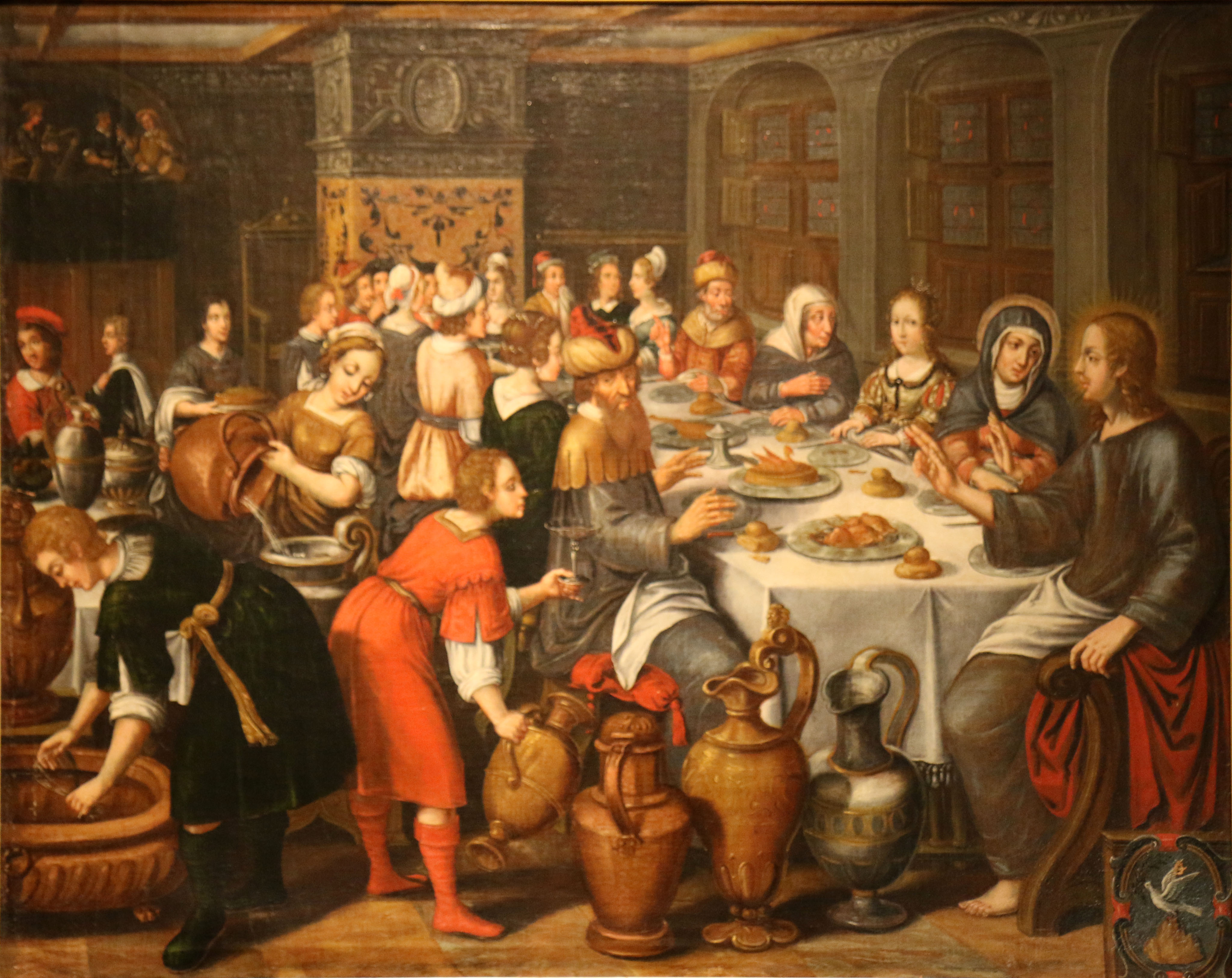 Les noces de Cana - Barthélemy Parrocel (1595–1663)