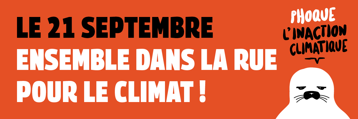 Mobilisation climat 21 septembre