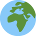Earth globe europe-africa ��