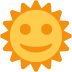 Sun with face ��