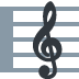Musical score ��