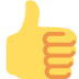 Thumbs up sign ��