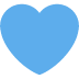 Blue heart ��
