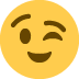 Winking face ��
