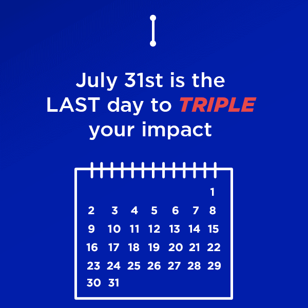 Calendar with July 31st circled