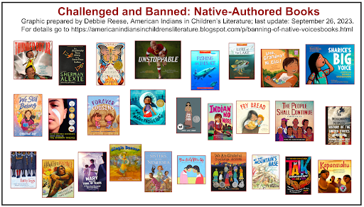Challenged and Banned: Native-Authored Books.