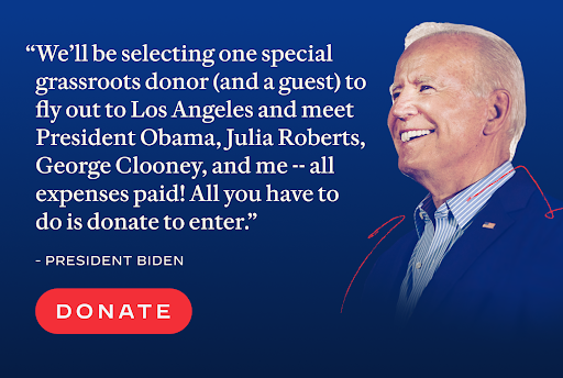 President Biden:  President Biden:
