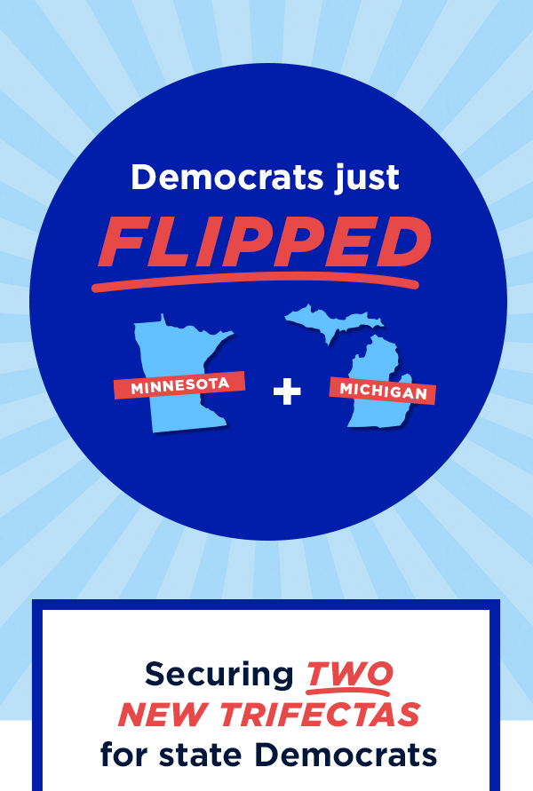Democrats just FLIPPED Minnesota and Michigan