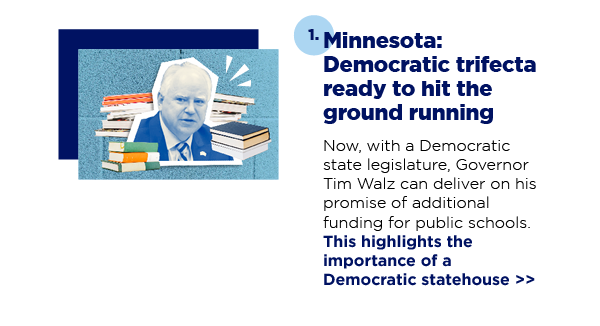 1. Minnesota: Democratic trifecta ready to hit the ground running