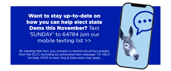 Text 'SUNDAY'to 64784 join our mobile texting list>>
