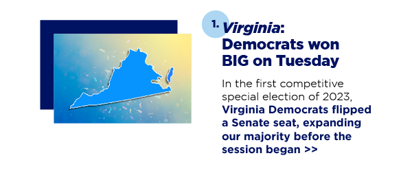 Virginia: Democrats won BIG on Tuesday