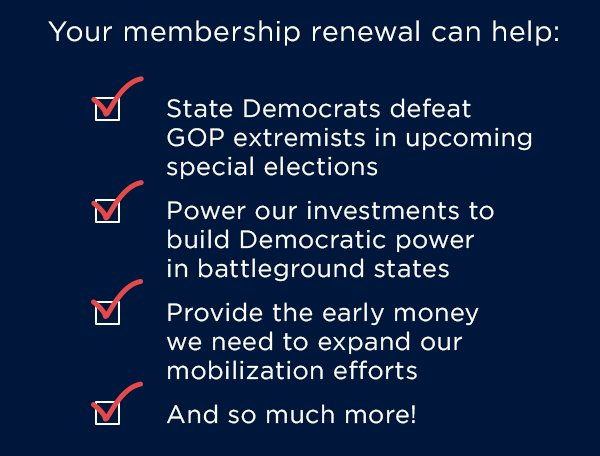 Your membership renewal can help: