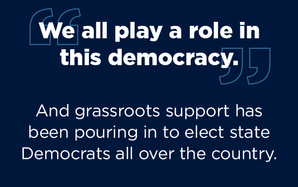 We all play a role in this democracy: We all play a role in this democracy: