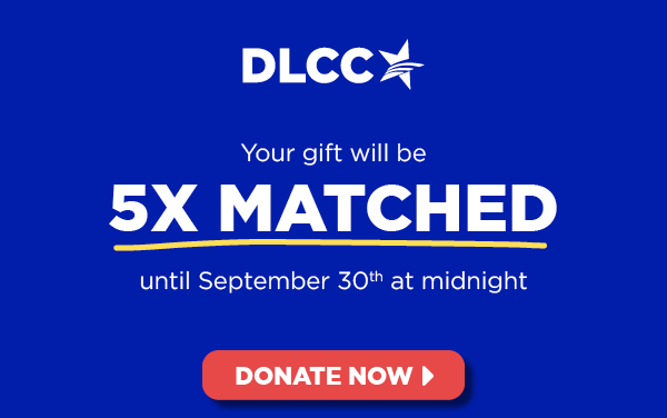 Your gift will be 5X MATCHED until midnight September 30TH Your gift will be 5X MATCHED until midnight September 30