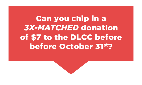 Can you chip in a FIVE-TIMES MATCHED donation before tomorrow? Can you chip in a 3X-MTCHED donation before October 3st