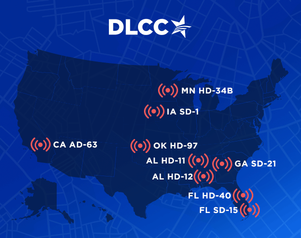 Map of special elections Map of special elections