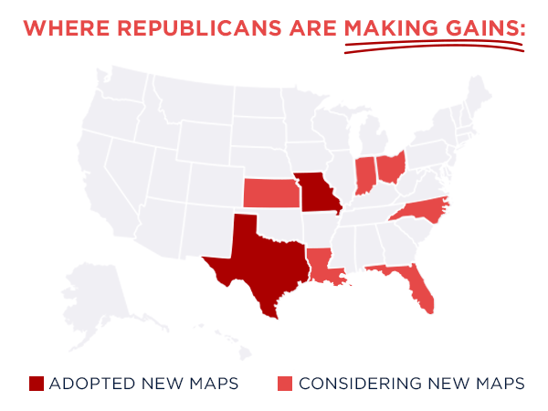 Graphic: Target Map with blinking states Graphic: Target Map with blinking states