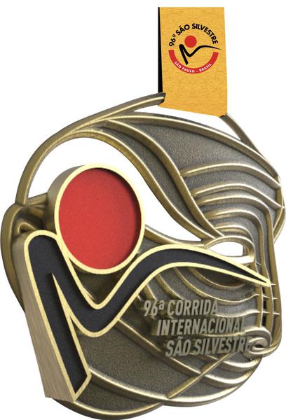 96ª Corrida de São Silvestre - Medalha da prova (Divulgação Yescom)
