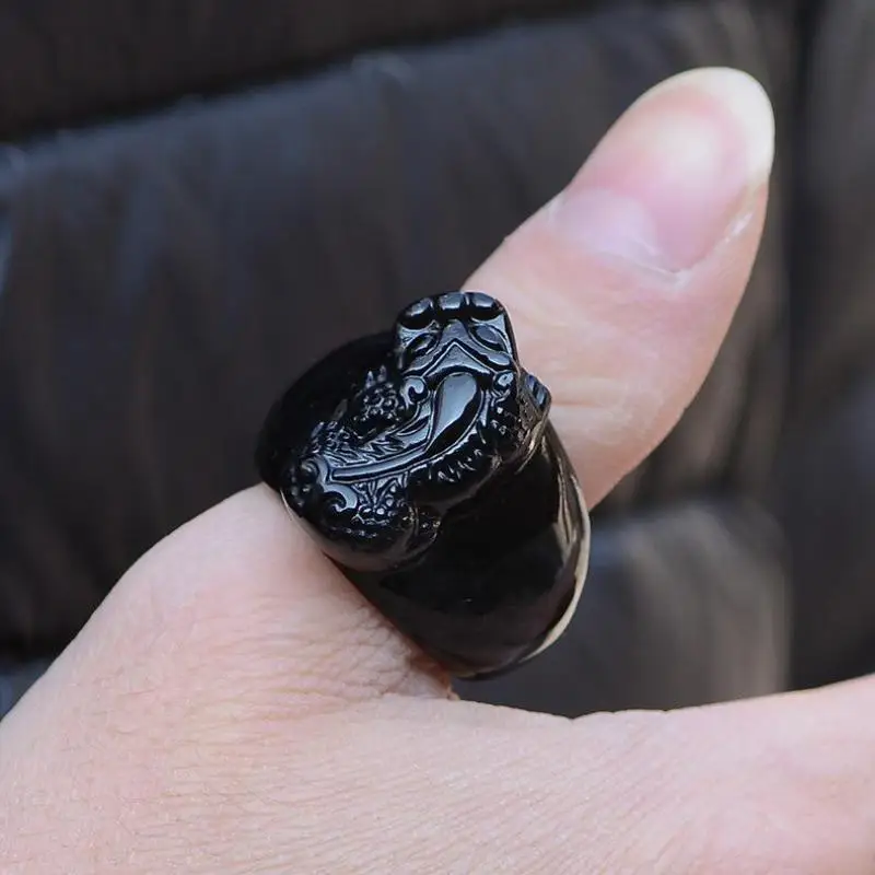 https://ae01.alicdn.com/kf/HTB1p6XTRpXXXXcEXVXXq6xXFXXXJ/Natural-Black-Obsidian-Stone-Ring-Carving-Brave-Troops-Mysterious-Animal-Mens-Ring-Size-10-12-New.jpg