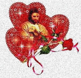 Risultato immagini per gif animate cuore gesù