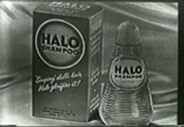 Image result for halo 1950 shampoo commercial