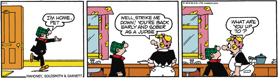 Andy Capp Comic Strip for October 16, 2018 