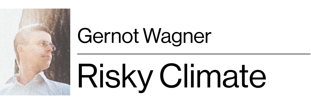 Gernot Wagner's Risky Climate