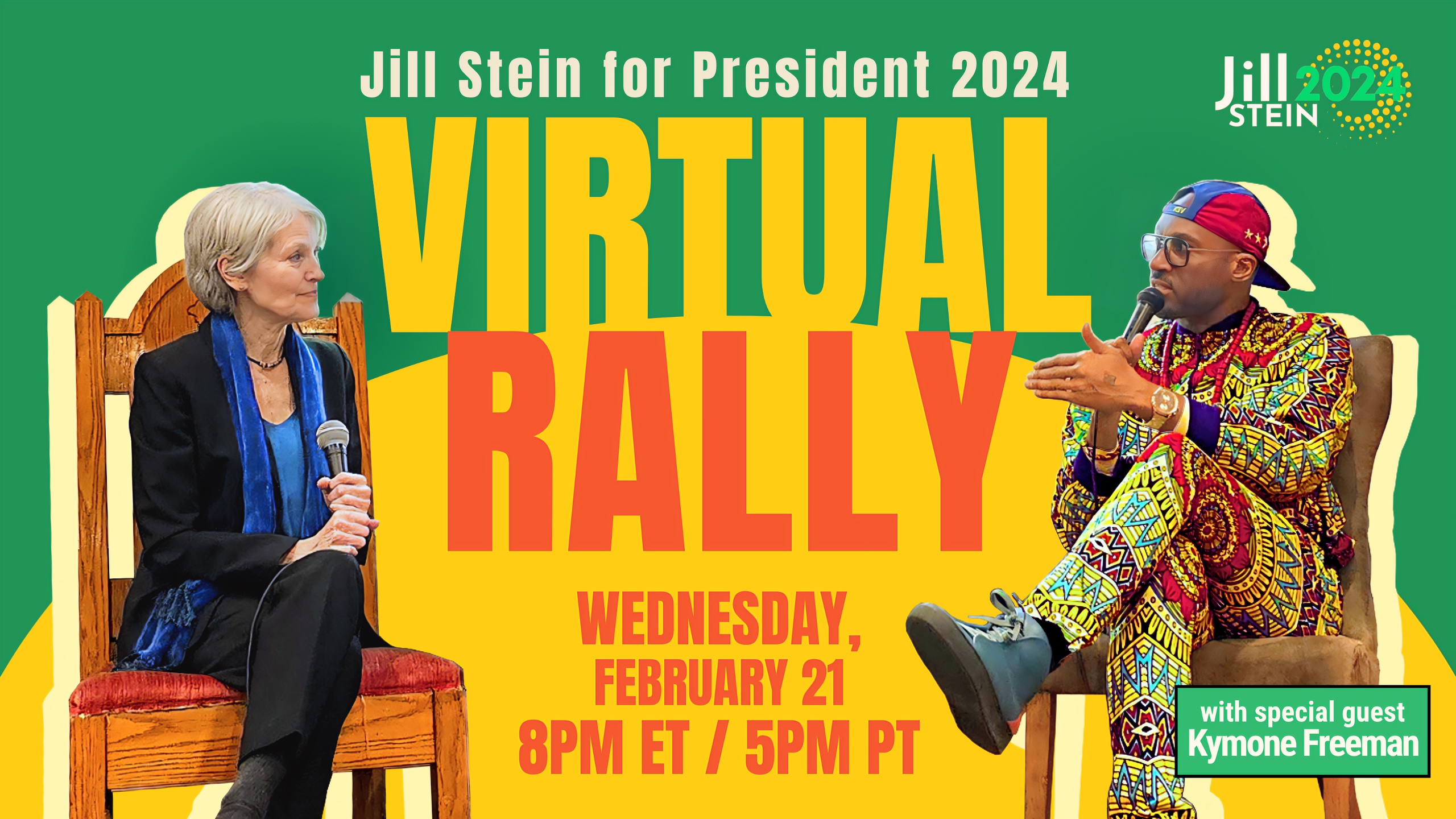 Jill Stein Virtual Rally @ RSVP