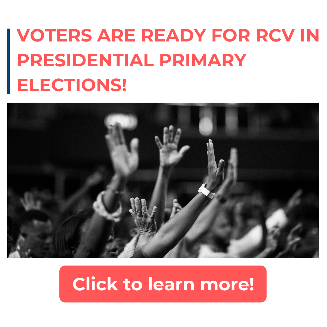 Article on Voters ready for RCV in presidential primaries
