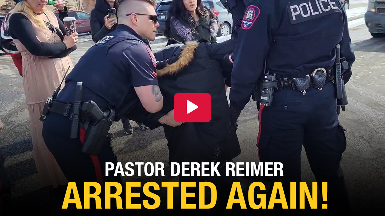 Breaking: Calgary pastor arrested protesting new law limiting anti-drag show demonstrations