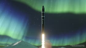 Artist's concept of the Lockheed Martin NGI missile