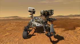 Artist's concept of the Perseverance rover, which has the Mars Oxygen In-Situ Resource Utilization Experiment aboard