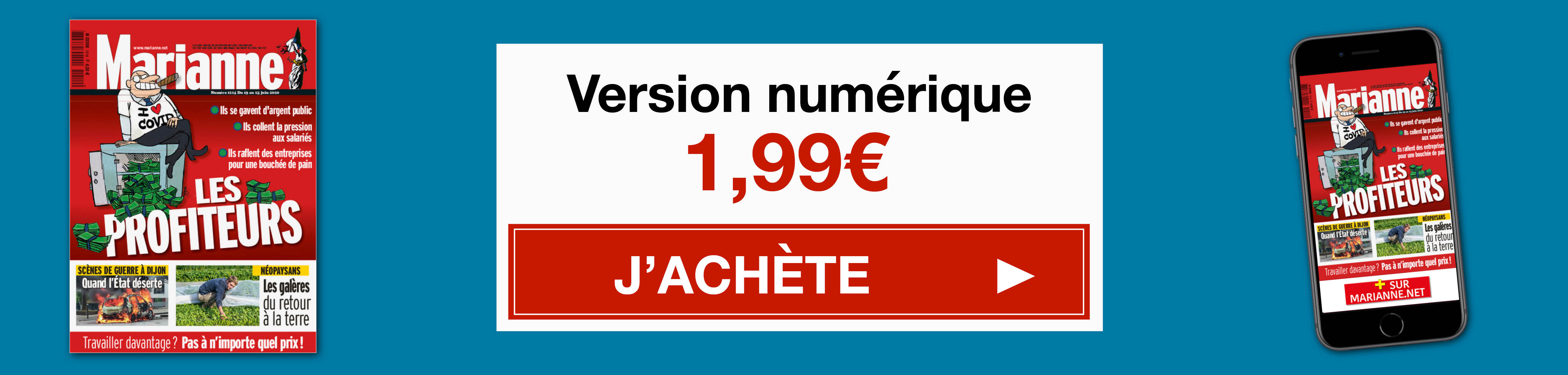 Offre spéciale : 1,99€ le numéro en format numérique