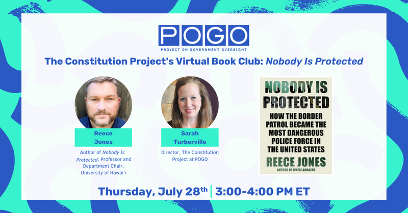 The Constitution Project's Virtual Book Club: Nobody Is Protected