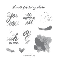 Mean So Much Photopolymer Stamp Set Mean So Much Photopolymer Stamp Set