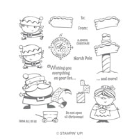 Signs Of Santa Photopolymer Stamp Set Signs Of Santa Photopolymer Stamp Set